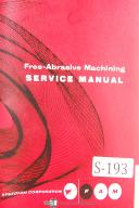 Speed Fam-Speedfam 32BTAW490, Abrasive Machine, Operations and Parts Manual 1990-32BTAW490-01